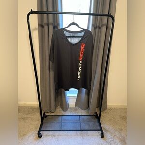 Under Armour Charcoal V-Neck Tee